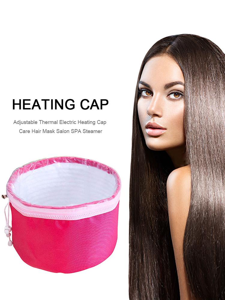 Hair Steamer Cap Beauty Steamer Nourishing Hat 220V Deep Conditioning Heat Cap with Intelligent Protection for Hair Spa Home Use