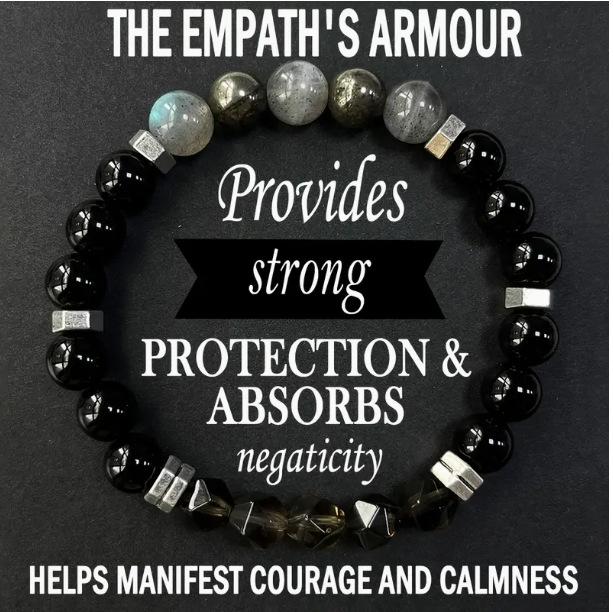 Festive Gifts Black Onyx Smoky Quartz Labradorite and Pyrite Beaded Bracelet Bold Fashion Jewelry for Men Daily Wear Simple Versatile Accessory
