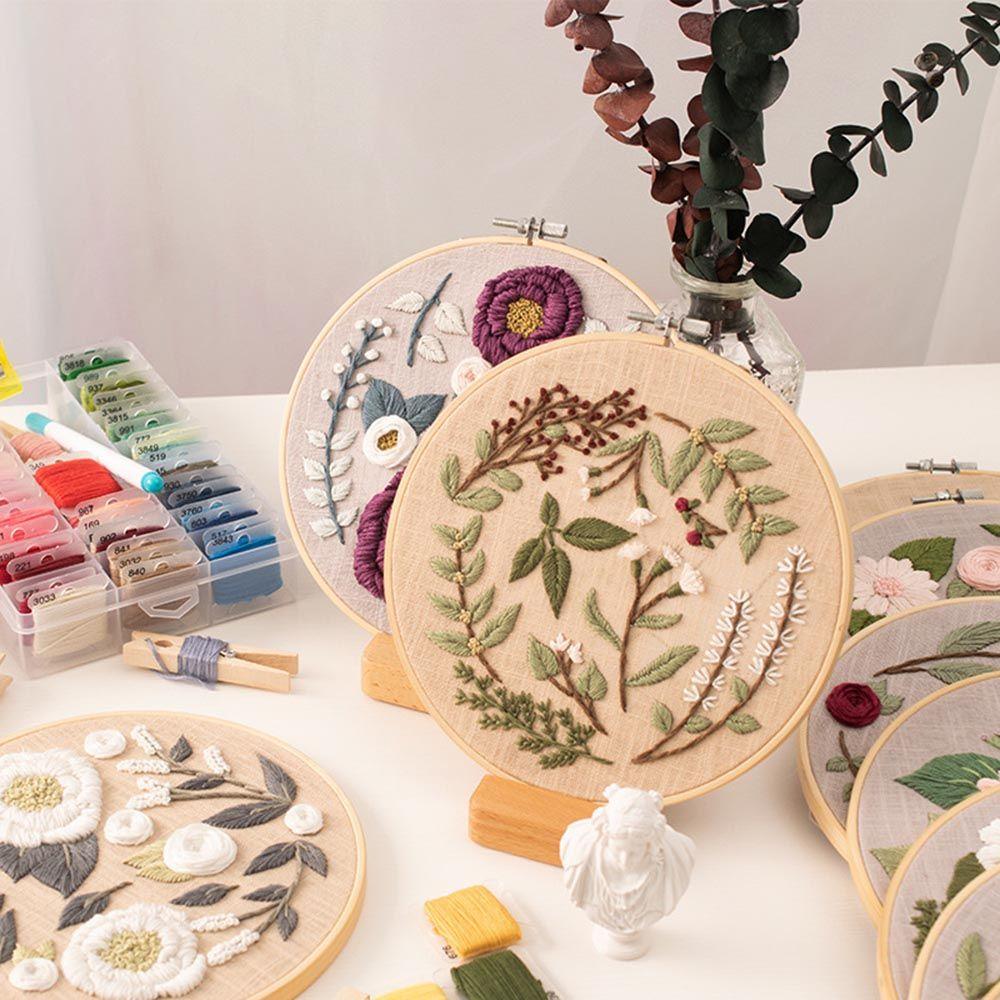 GLLBTPT Punch Needle Set - DIY Stickerei Mit Süßem Pferd Design