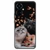 For Fundas Tecno Camon 19 / 19 Pro Case Camon19 Neo Black Bumper Silicone Soft Case For Tecno Camon 19 Neo Pro 4G 5G TPU Coque