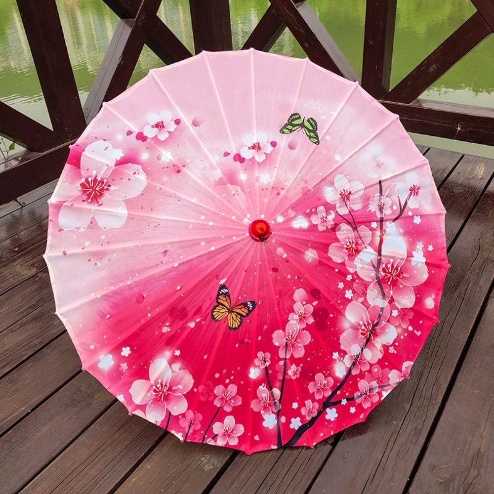 Handmade Chinese Silk Umbrella Decorative Hanging Dance Umbrella  Classical Dance
