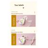 Label printer Portable Thermal Printer Mini Printer with Stickers Printer for Storage Office Home Rainbow Color