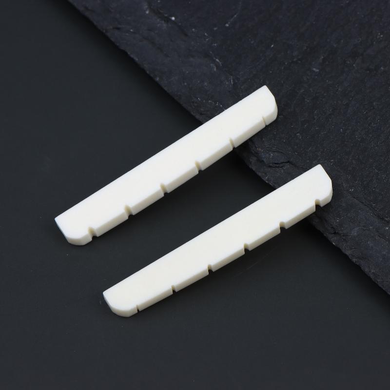 Bone Nut for Electric Guitar Precision Beef Bone Replacement Part Improved Tone Balanced Sound