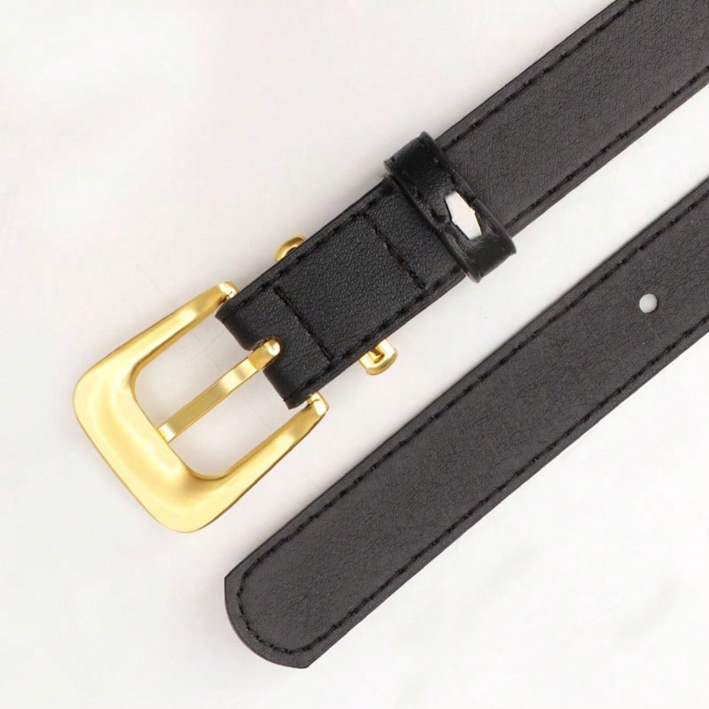 Belt Simple Versatile Premium Jeans Women's Belt Fashion Personality Pin Buckle Belt Women's