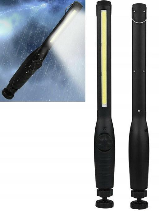 Large FLASHLIGHT INSPECTION LAMP WORKSHOP RECHARGEABLE USB MAGNET