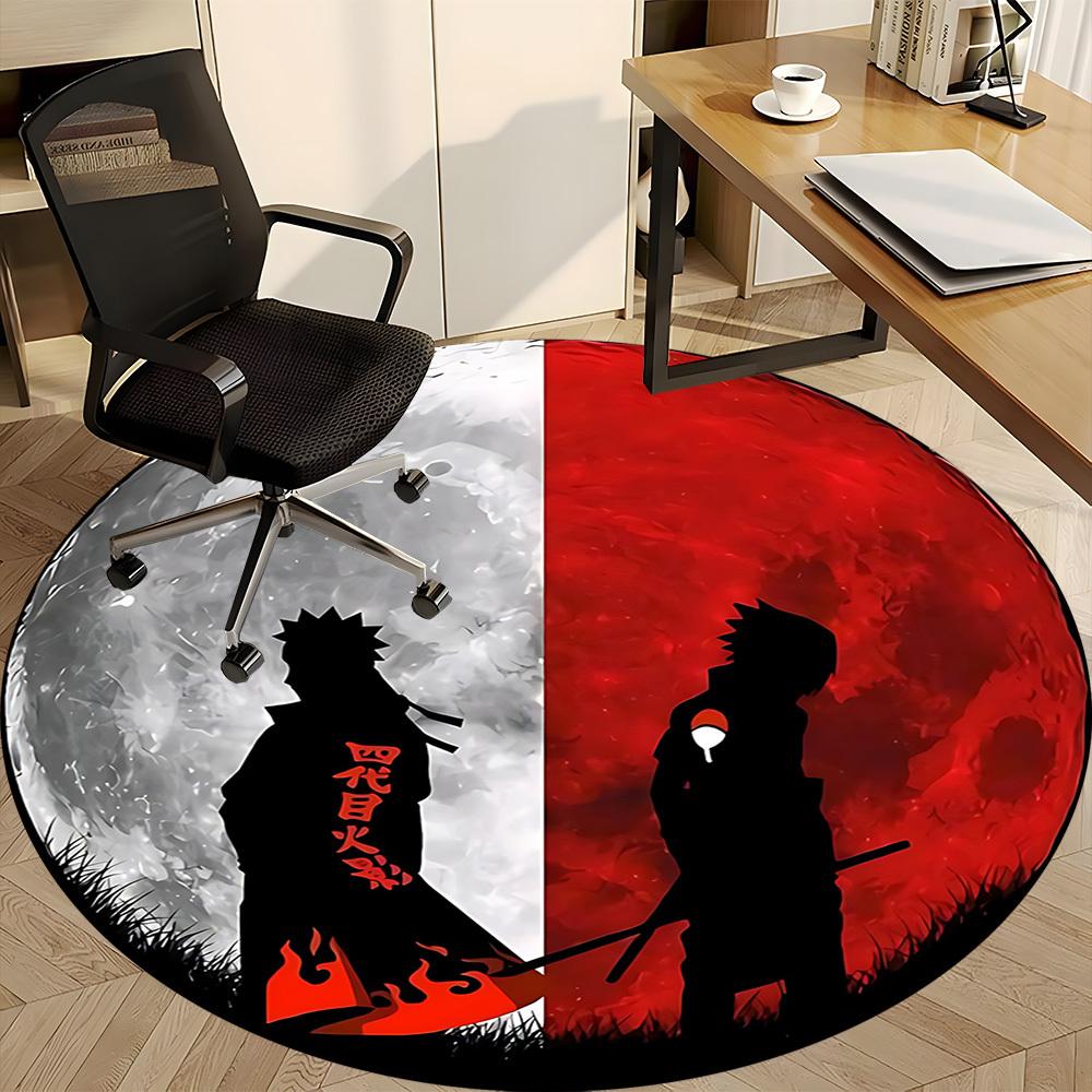 NARUTO Office Round Area Rug,  Under Office Chairs Bedroom Living Room Home Decor a0908143