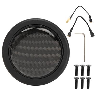 Carbon Fiber Horn Push Button for 6 Bolts for OMP Steering Wheel Car Modified Parts