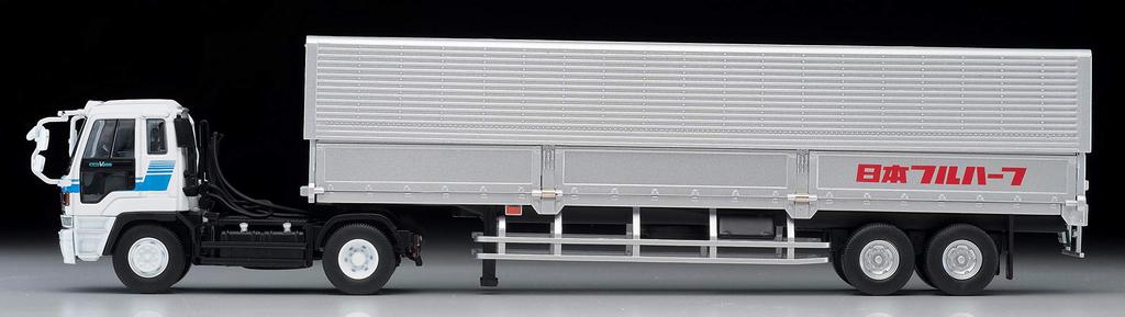 TOMYTEC Tomica Limited Vintage Neo Scale Isuzu 810EX Wing Roof Trailer Fruehauf Finished Model 287933 1/64 LV-N211a (Japan FPR239)
