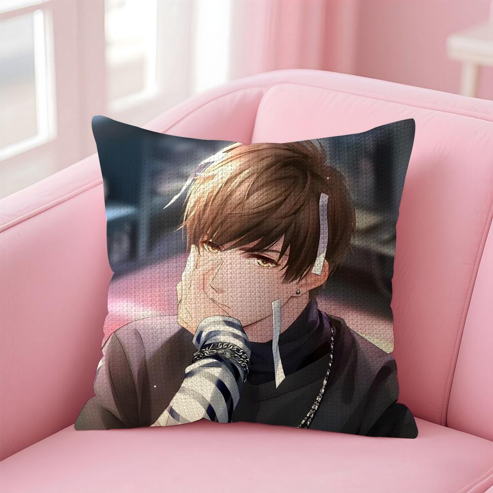 

MrLove Queens Choic Gavin Cushion Cover Natural Linen Pillow Case DoubleSided Print Decorative Sofa Pillowcase Home Decor Gift 30x30cm