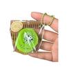 Simulated Fruit Squeeze Toy with Ball Chain Bag Slow Rising Orange Pineapple Banana Blue Berry Pinch Sensory Toy Anxiety Relief Fidget Toy