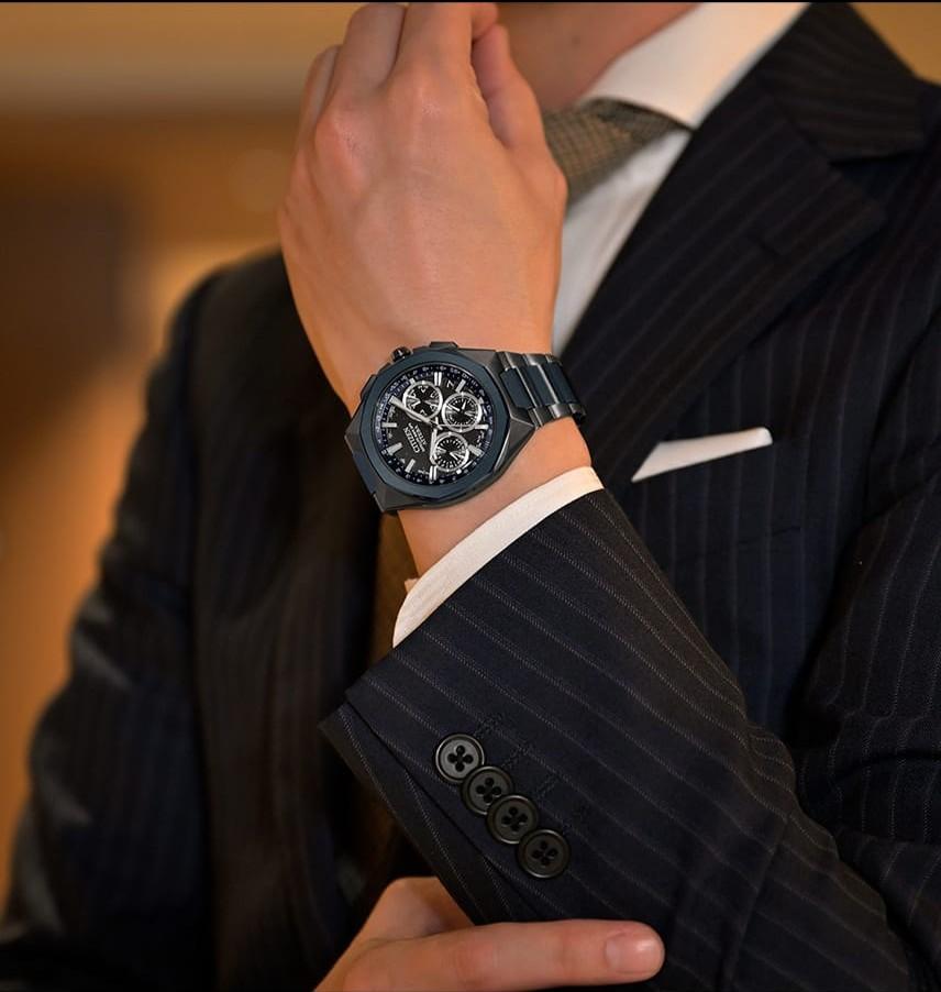 Citizen Hodinky ATTESA Satellite Wave GPS Blue Universe Super Titanium CC4106-74E