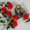 5pcs 10 Colors Simulated Rose DIY Party Decoration Artificial Flowers New Small Rose  Home Decor
