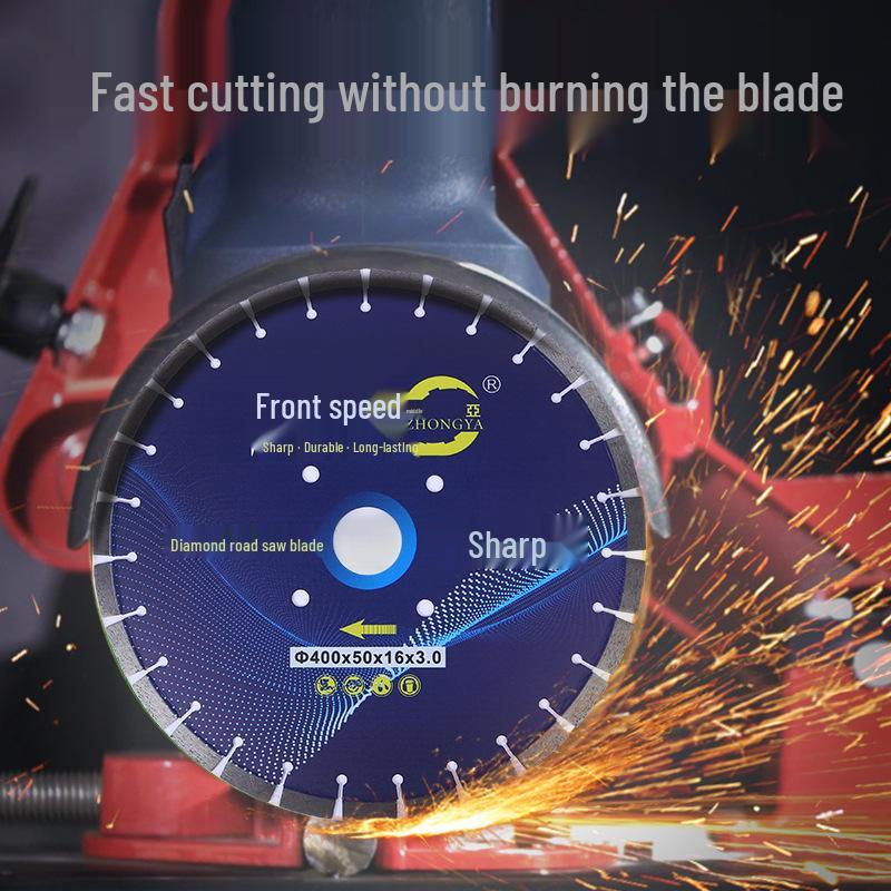 Diamond Road Saw Blade for Granite, Concrete, Asphalt, and Reinforced Concrete Cutting