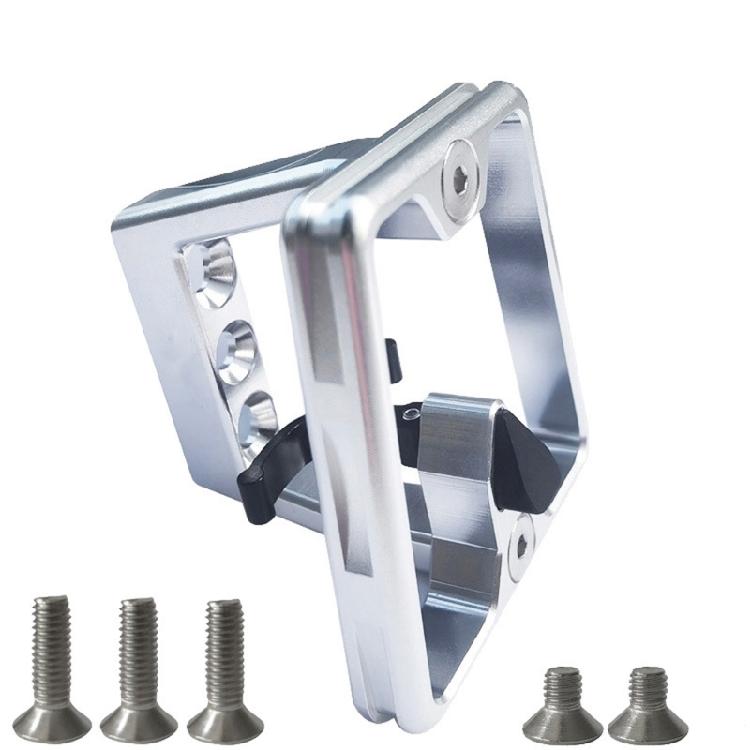 Folding Bike Front Carriers Adapter Aluminum Alloys Mount Base Folding Bag Cargo Rack Bracket Front Shelf Mount Carriers