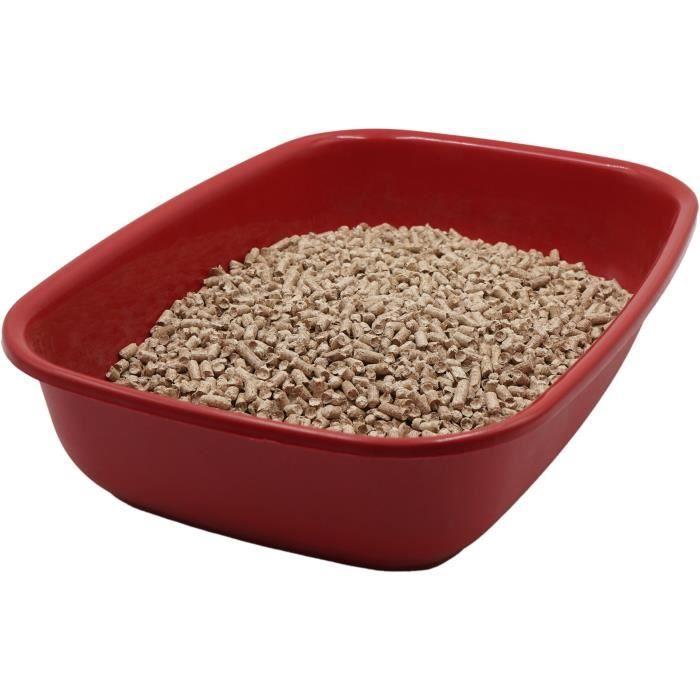 AIME Litière PROP'Nature Ultra Absorbante et Biodégradable - Pour Chat - Format 10 L