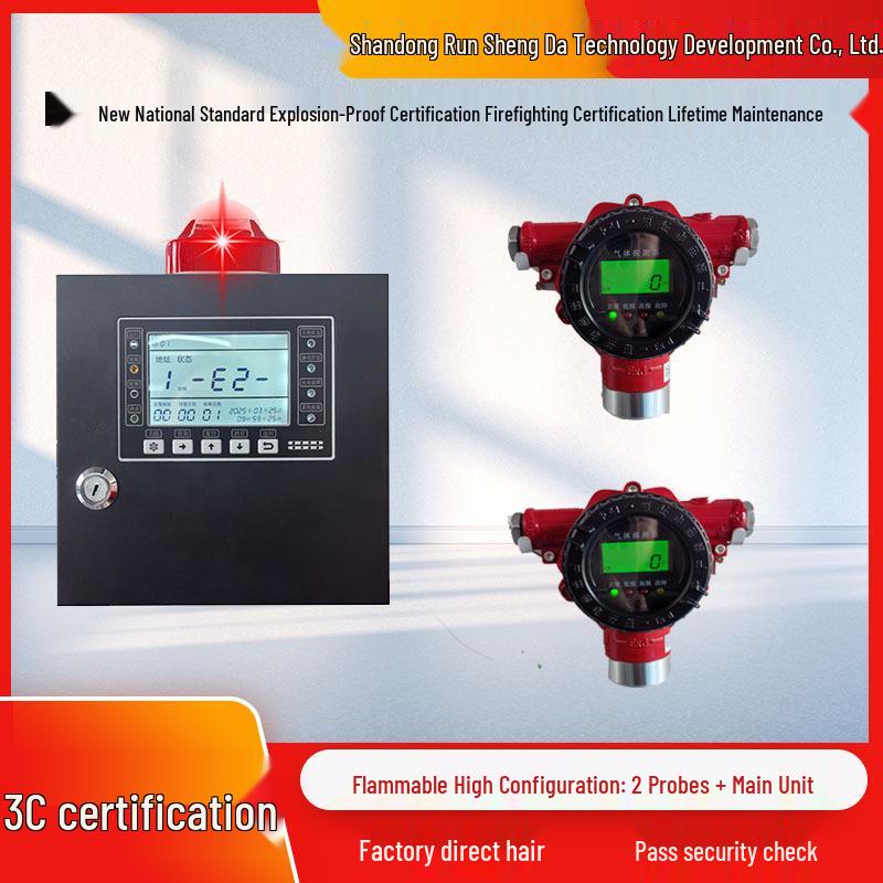 LPG and Toxic Gas Detector for 24/7 Restaurant Safety