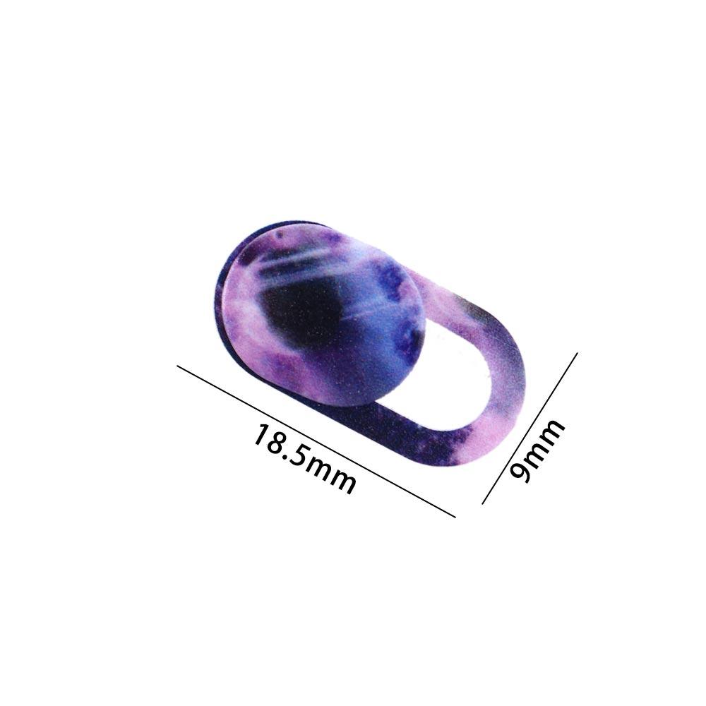 Slider Sticke Starry Sky Pattern Phone Lens Cover Camera Protection Shutter WebCam Camera Cover