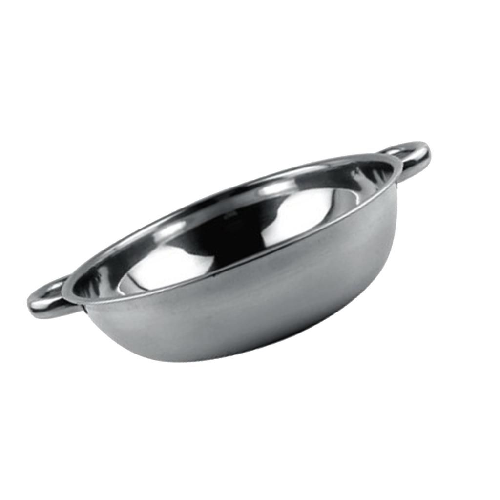Stainless Steel Cooking Pot with Double Ear Rapid Heating Stainless Steel Hot Pot for Induction Cooker 30cm