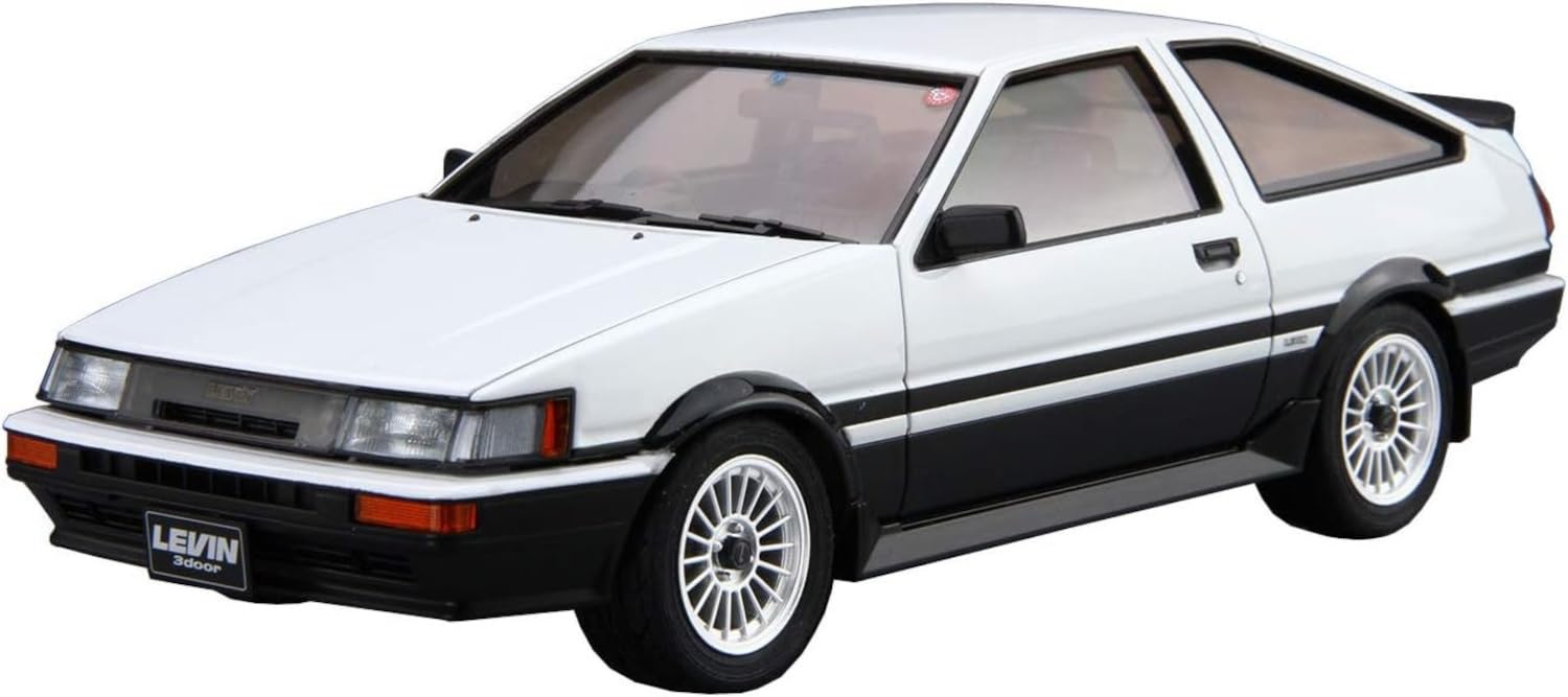 

Aoshima Bunka Kyozai The Model Car Series 17 Toyota AE86 Corolla Levin Plastic Model Kit Co., Ltd. 1/24 No. GT-APEX 85 (Automobile)