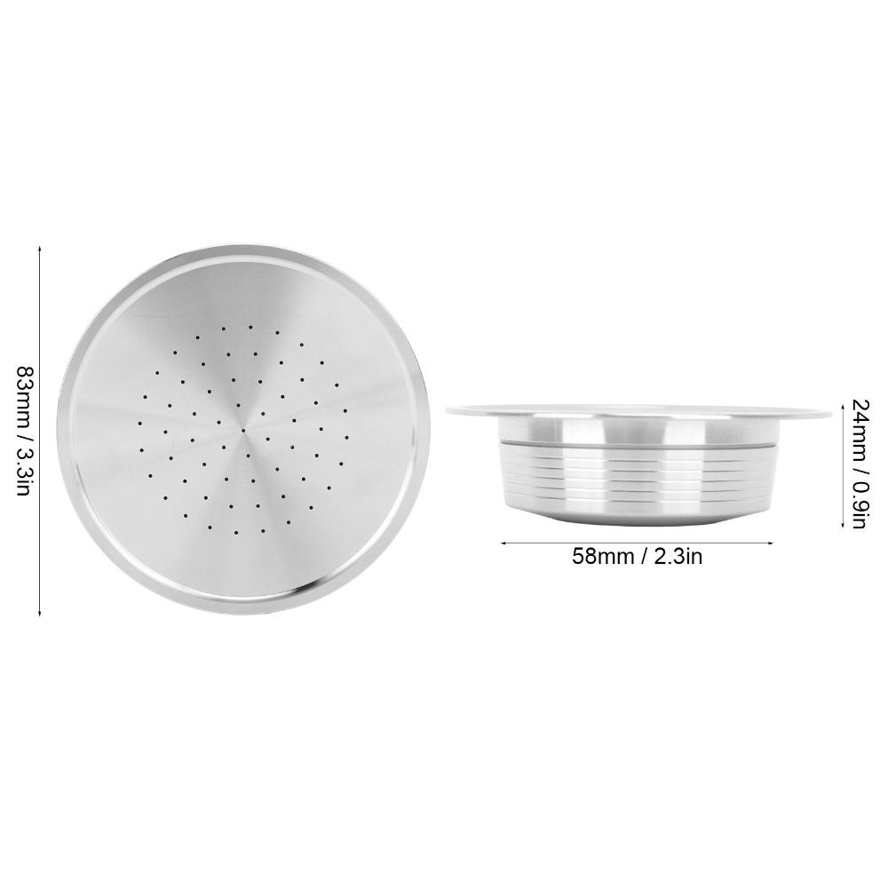 Fine Mesh Design Refillable Coffee Capsule Detachable Structure Reusable Coffee Filter Daily Use
