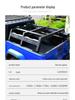 Crossbars Roll Bar Tailgate Luggage Rack for Raptor F150, Tundra, Ranger, Great Wall Cannon
