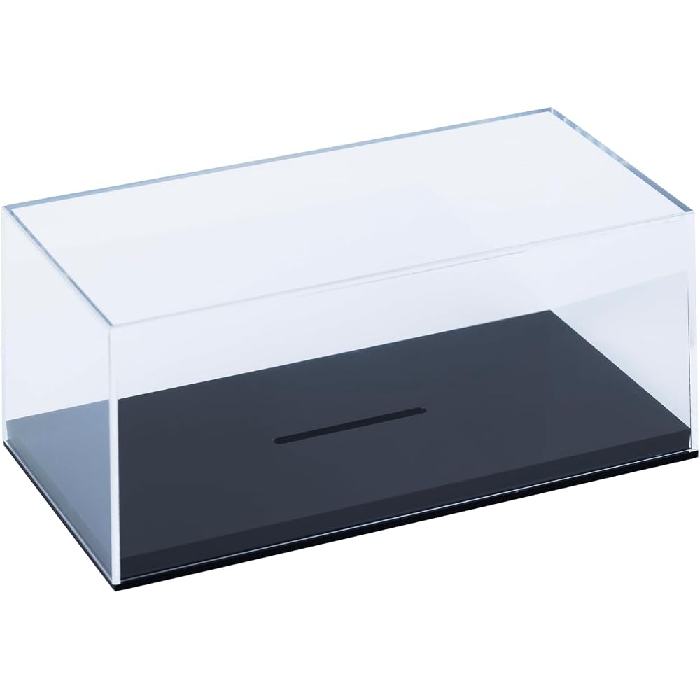Mini Car Case 1/43 Acrylic Display with Base Fixed Collection Storage and Display W15xD7.7xH6.2cm