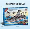 Missile Vehicle Tank Aircraft Carrier Military Themed  Building Block Toy