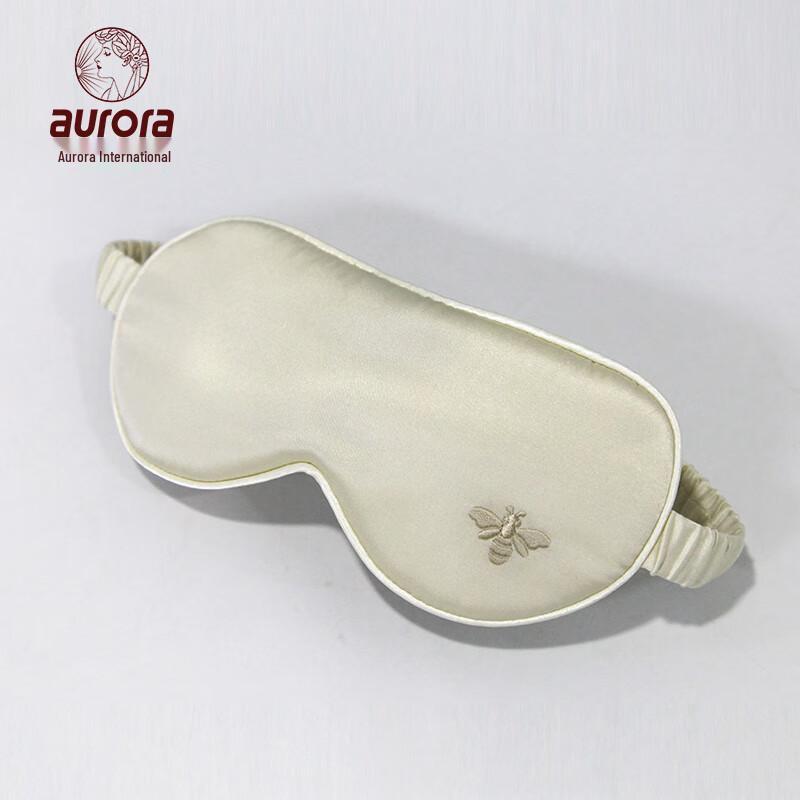 Aurora Floral Silk Scarf Eye Mask