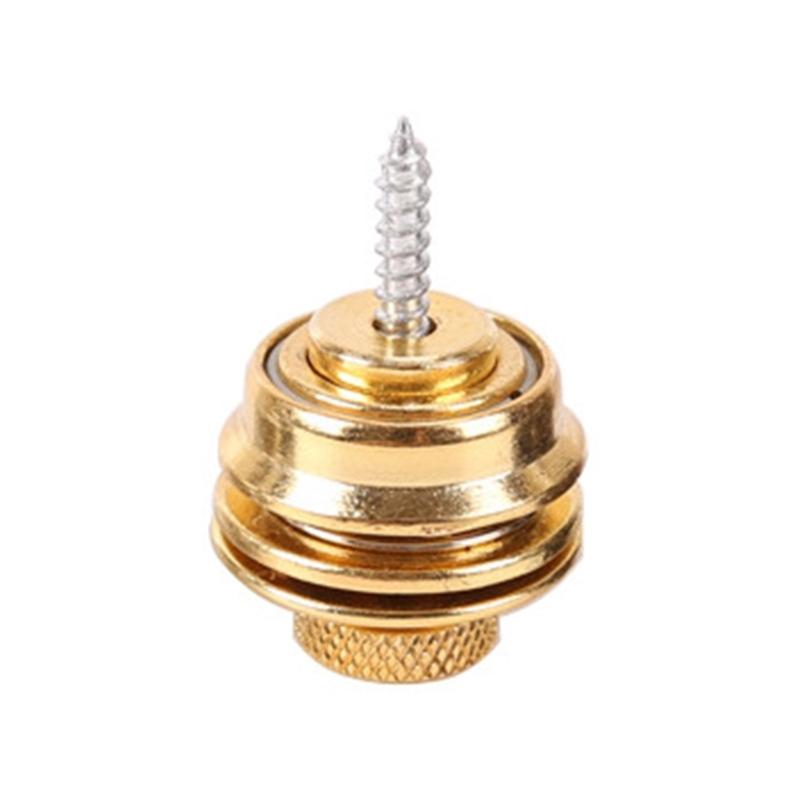 Metal Guitar Strap Lock End Pin Replacement Guitar Straplock Button Tail Pins Strap Retainer Systems Guitar Accessories