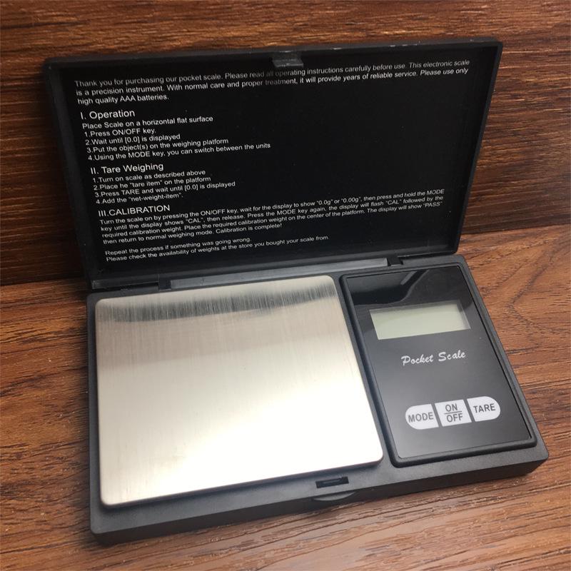 P258 Portable Mini Pocket Jewelry Scale, 0.01g Precision Electronic Palm Scale