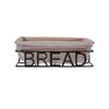 Rectangular Bread Basket Kitchen Bread Storage and Serving 25 Cm