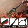 Non-slip, anti-slip lobster clamp for eels, crab clamp, fish tongs, trash tongs, beach tongs, magic hand, easy-to-use hand, telescopic grabber, trash