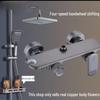 Brass Four-Function Water-Saving Shower System