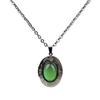 Cool Temperature Oval Locket Pendant Mood Changing Necklace Emotion Color change Jewelry for Men Women Lovers Photo Frame Box