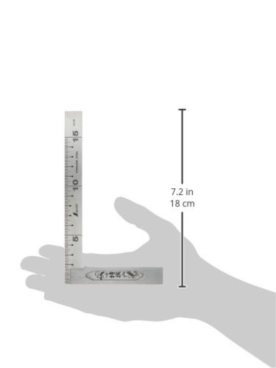 Shinwa Sokutei Perfektní úhelník 15cm 62006