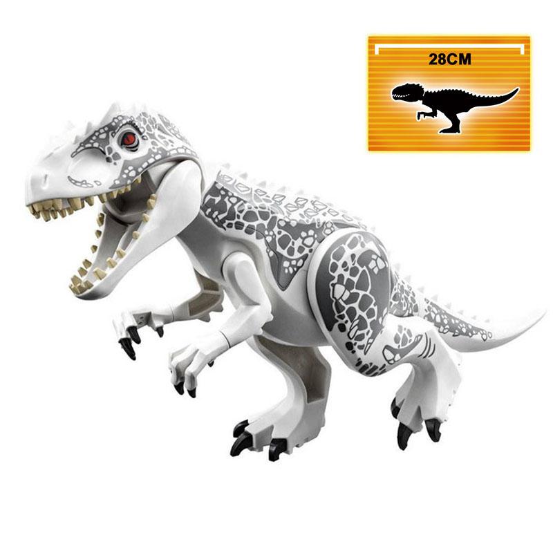 Jurassic Dinosaur World Park Indominus Rex Gyrosphere Escape Ball Owen Blue Model Building Blocks Enlighten Toys For Children