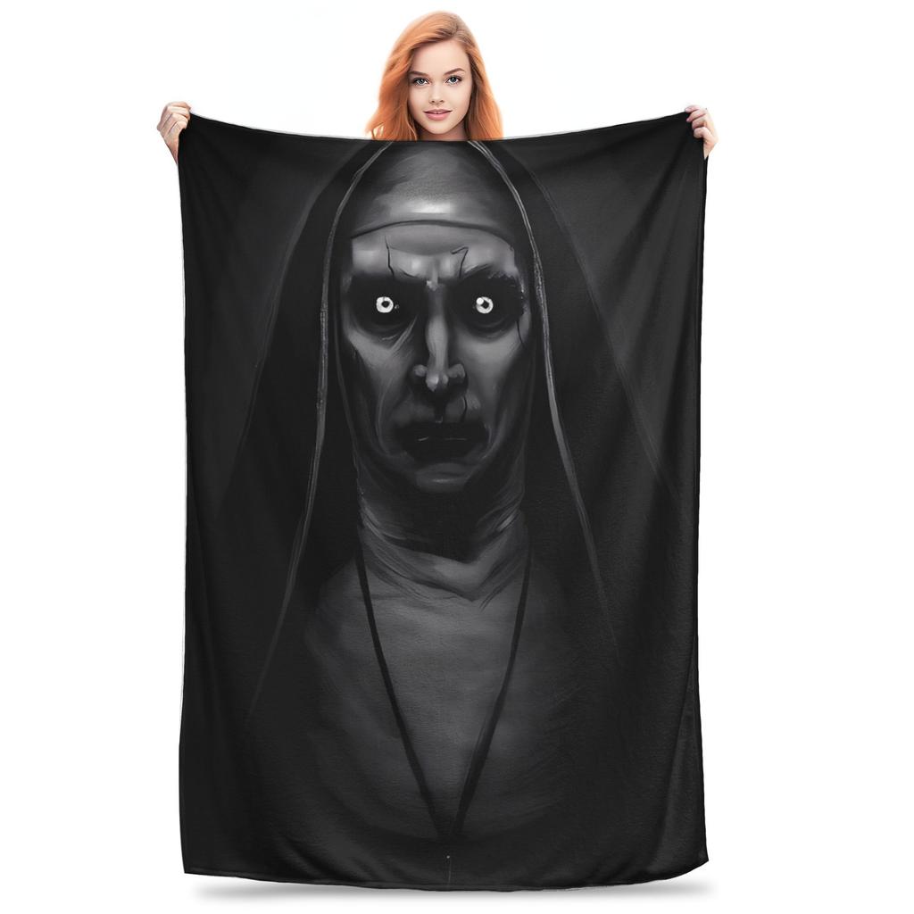 The Conjuring Last Rites Horron Warme Weiche Decke Flugzeugreise Plüsch Überwurf Decke Heimdekoration Flanell Tagesdecke Schlafsofa