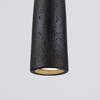 Electra black concrete pendant lamp