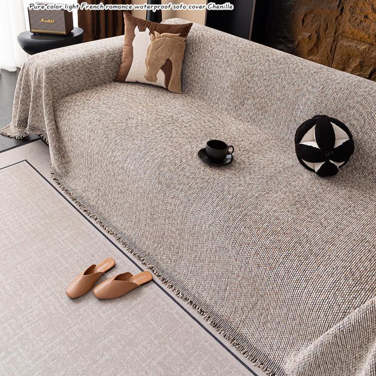 1pc Modern Polyester Sofa Cover with Cat Claw Design - Anti-Slip  All Seasons Fits 1 To 4 Seat Sofas, Anti Slip Sofa Cover | Artistic Home Decor