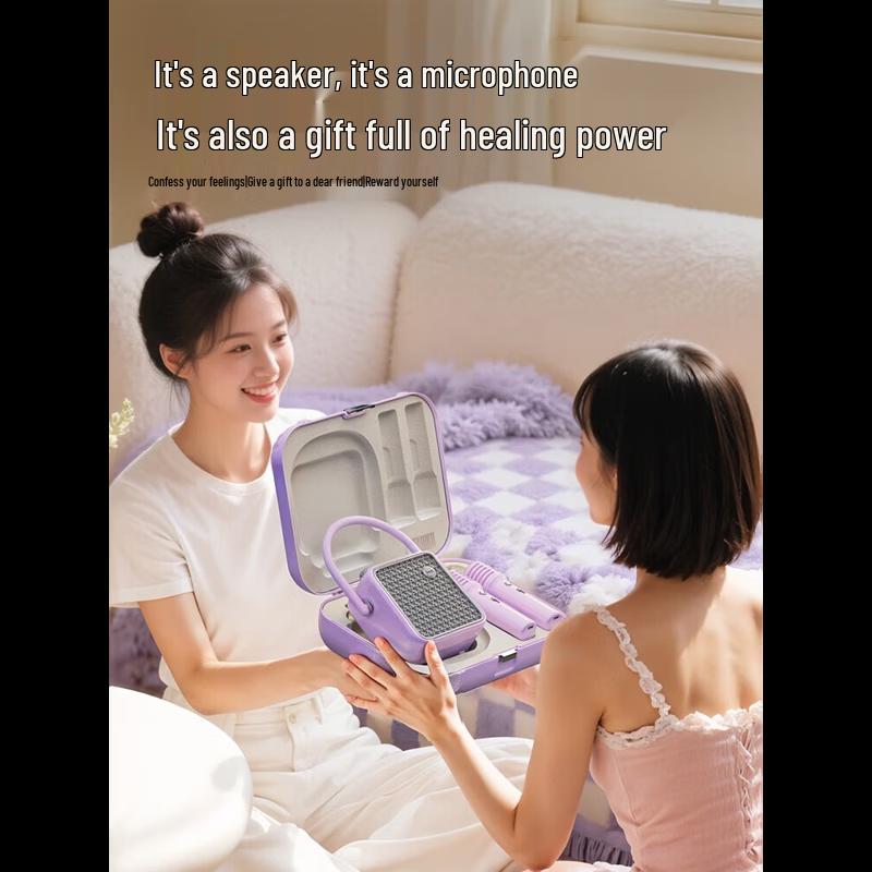 Divoom SongBird-SE Portable Karaoke Bluetooth Speaker with Dual Mics (CN version)