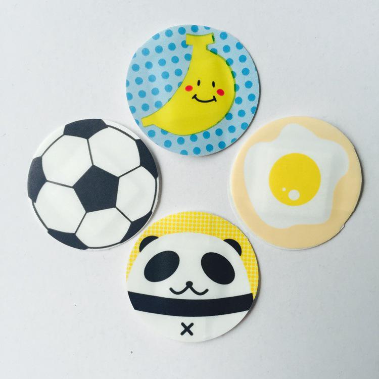 Custom Logo Elastic Bandage: Irregular Fingertip & Elbow Joint Plaster, Various Customizable Sizes