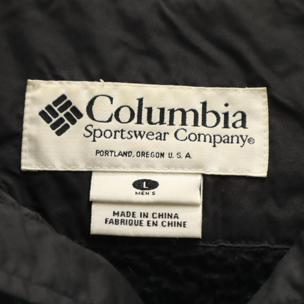 Columbia Outdoors Batting jacket L Black series Back bore Men's Used