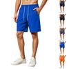 Herren Sportshorts mit Reißverschlusstaschen Schnelltrocknend Fitnessshorts Fünf Zoll Schrittlänge Workout Laufen Training Unterteile