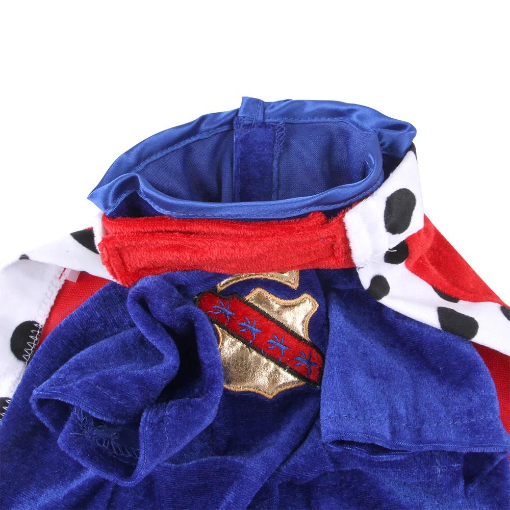 Dog Costume King Cloak and Hat Set Funny Dog Cosplay Costume King Set Medium Large Dogs Funny Clothing Dogs Halloween Costume