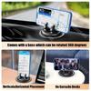 Rotatable Car Phone Holder 360°/120° Dashboard Bracket Smart Phone Support Mount Anti Slip Stand Mount Bracket Adhesive Silicone