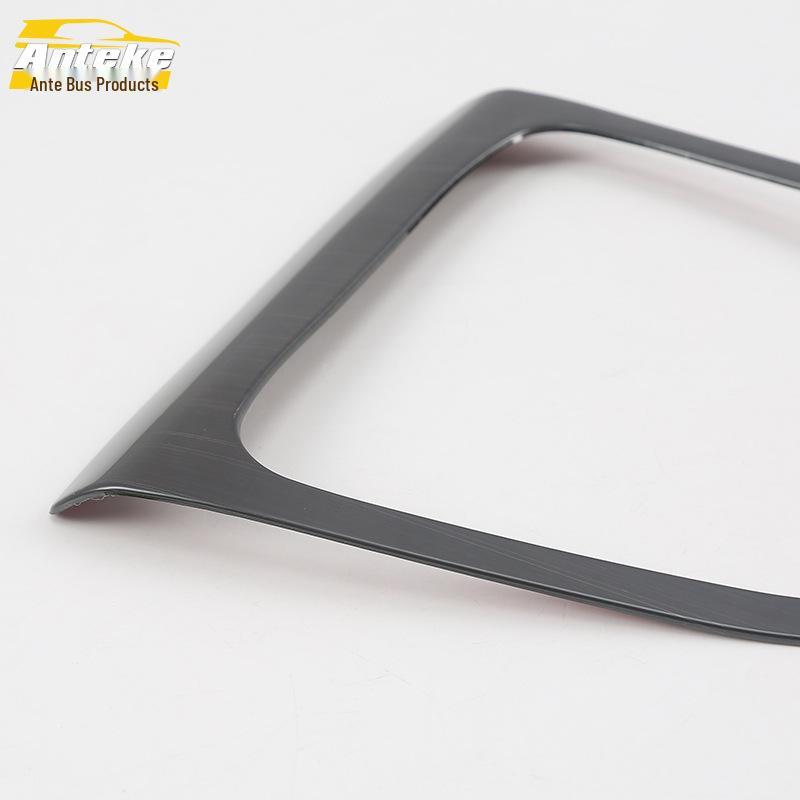 360 Stainless Steel Gear Shift Panel & Cup Holder Decor Frame for 18 Models