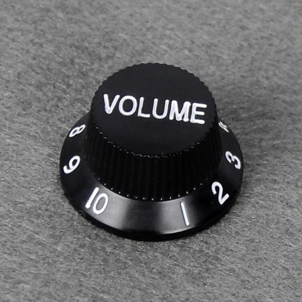 FLEOR 10pcs 24-Splines ST Electric Guitar Control Knobs Volume Tone Knobs Guitar Accessories