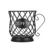 Coffee Pod Vegetable Mesh Holder Universal Cup Shaped Storage Basket Sturdy Large Capacity Steel Container Home Cafe