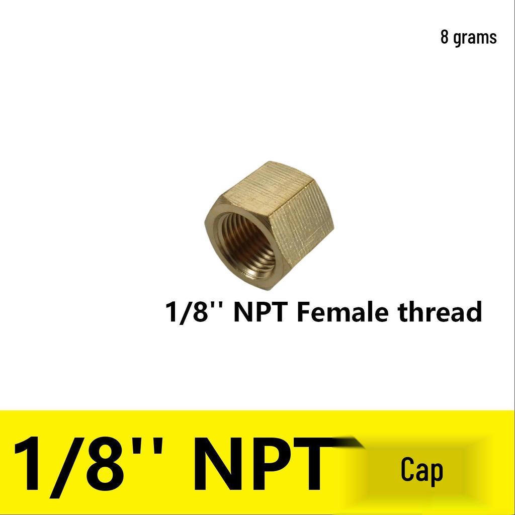 1/2" NPT Brass Male Pipe Adapter, Hex 1" NPT Male Threaded Fitting