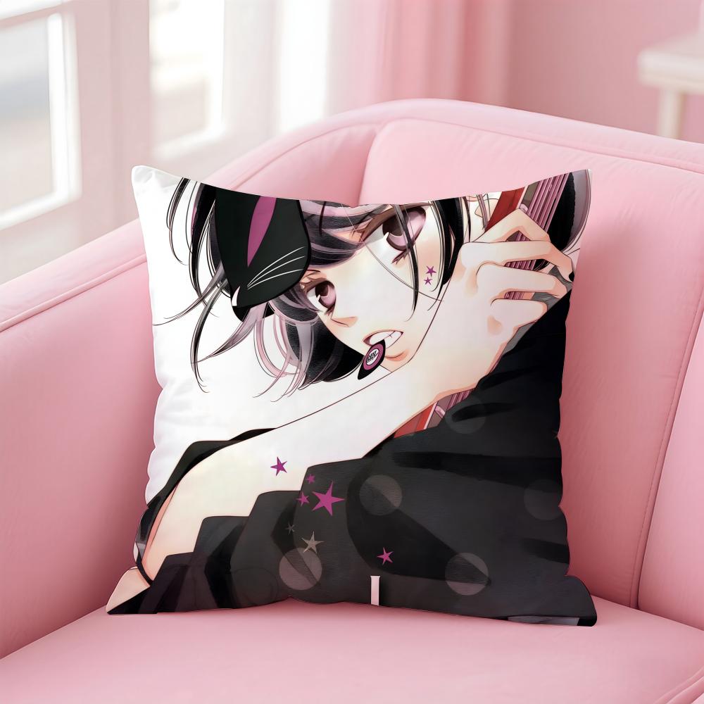 Nonymous Japanese Band NNoise Cushion Cover Pillow Case Soft Skin Friendly Fabric Concealed Zipper